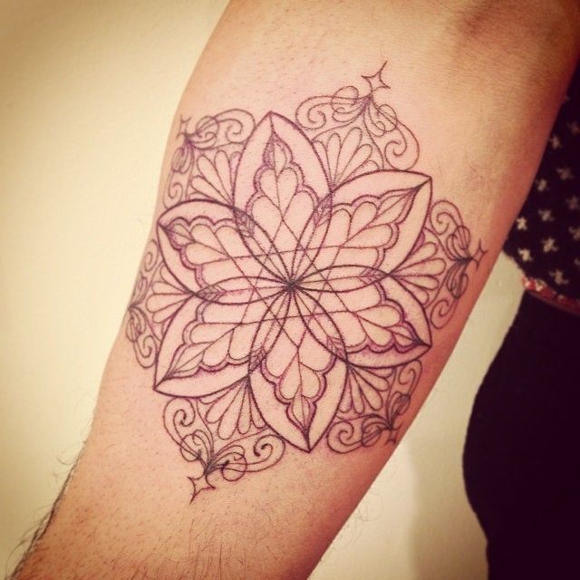 Simple Floral Inner Arm Tattoo | Best tattoo design ideas